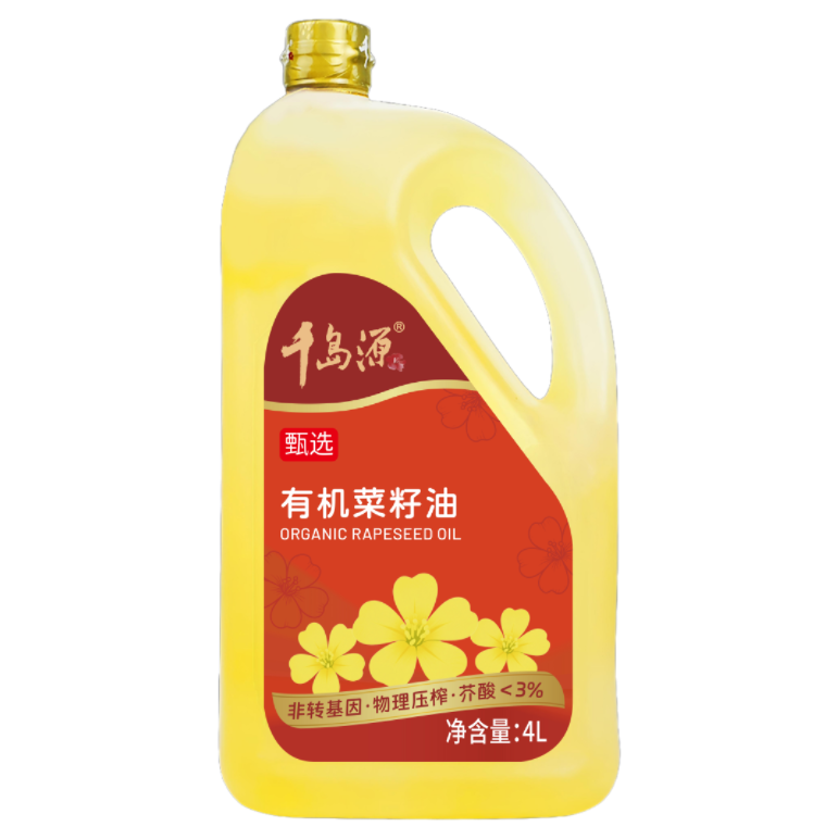 有机菜籽油 4L