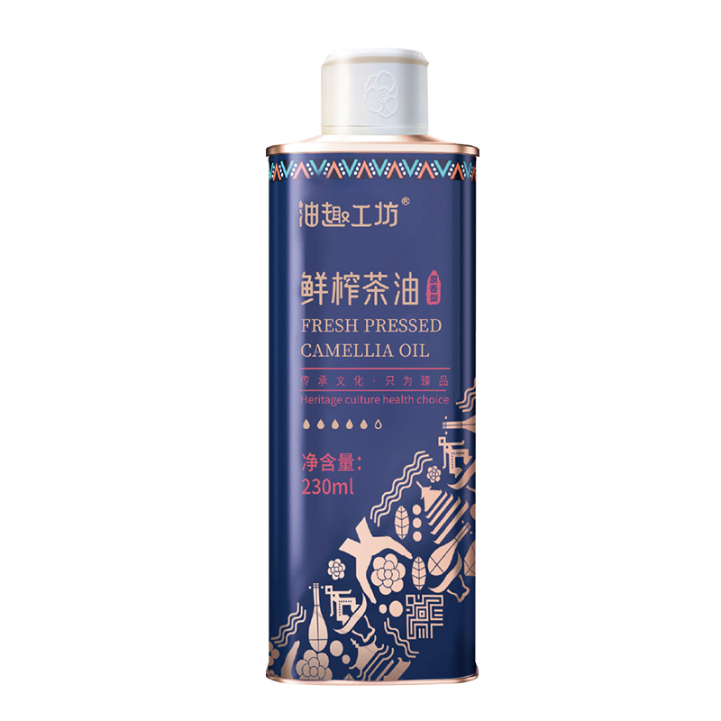 有机鲜榨山茶油 230mL